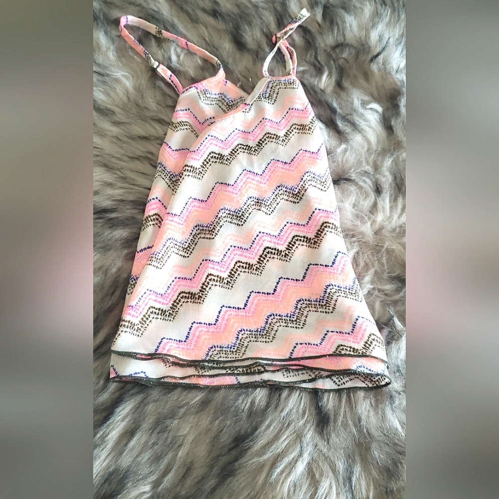 Vera Wang Princess Pink Crop Top
